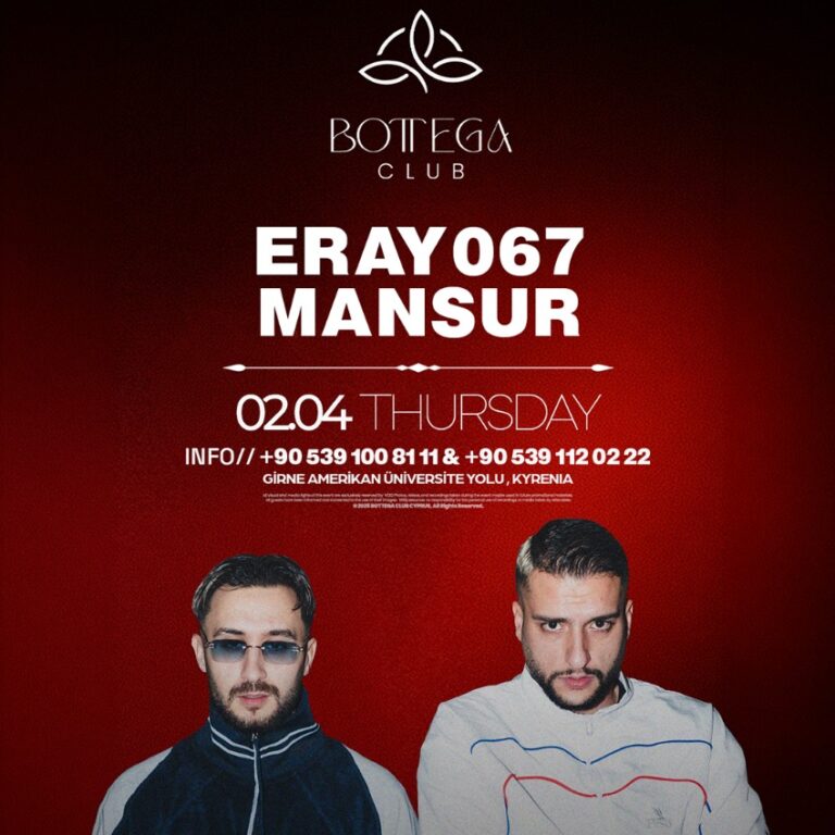 BOTTEGA CLUB – ERAY067 & MANSUR