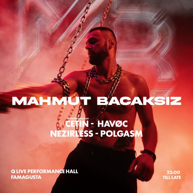 MAHMUT BACAKSIZ PRESENTS — SEASON’S LAST INDOOR RAVE