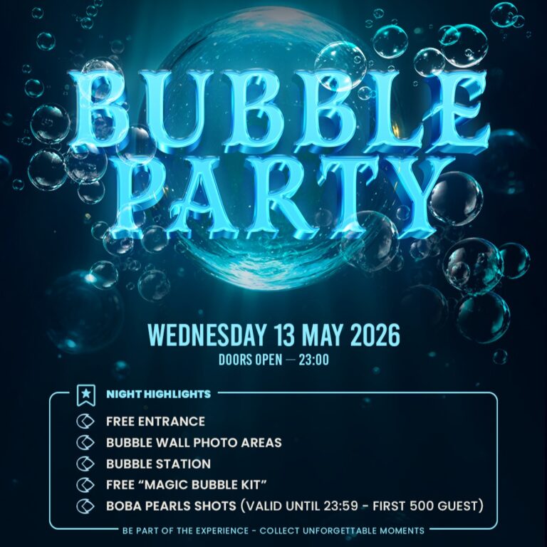 BUBBLE PARTY X CAGE CLUB